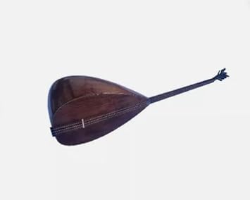 Turkish Acoustic Long Neck Divan Saz Baglama DV5
