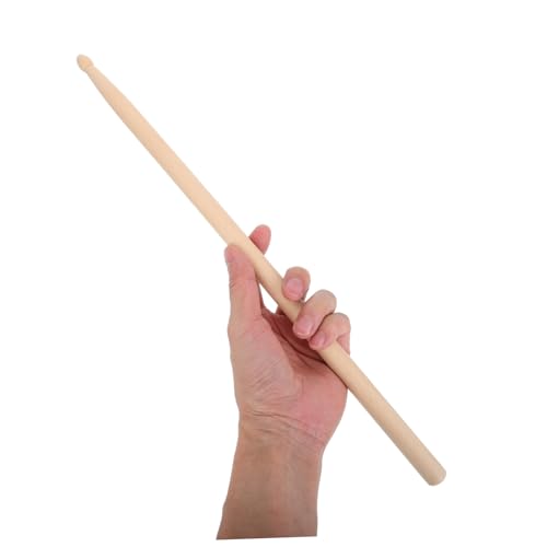 Baquetas de madera natural Toddmomy, 2 pares, para práctica y escenario, superficie lisa, para principiantes y profesionales miniatura 3