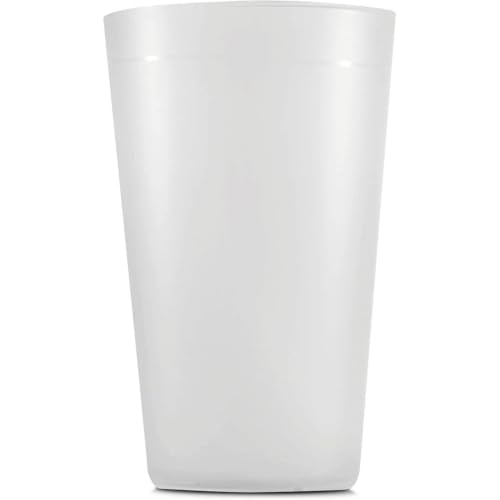 HA MARKET Lot de 12 Gobelets Durables et Réutilisables Transparents - Capacité 30cl - Plastique de Qualité Polypropylène Rigide - Idéal pour un Anniversaire, Cocktail, Mariage et Fêtes.