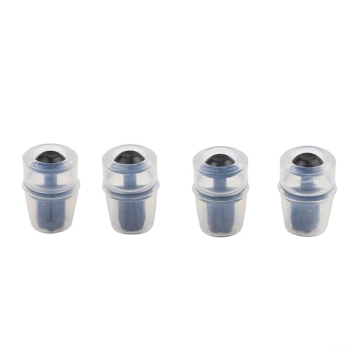 Nexbrill Lot de 4 gaines de rechange en silicone pour poche à eau, embout souple pour camping, randonnée, vélo, course à pied, rouge/bleu/noir