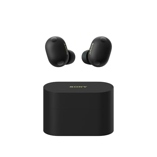 Sony WF-1000XM6 kabellose In-Ear-Kopfhörer mit Noise Cancelling – Schwarz