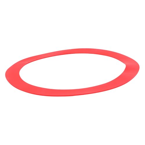 ibasenice Golf Indoor Training Putting Golfing Target Accessories Silicone Circle for Golf Silicone Target Ring Red