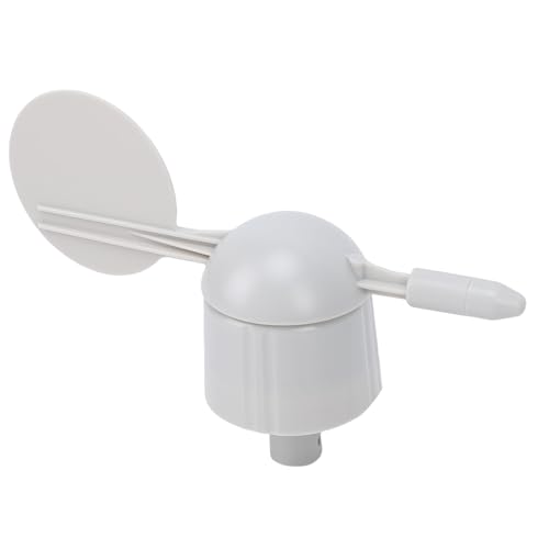 Depisuta Anemometer Housing Wind Direction Indicator, Garden Signal Output Wind Direction Sensor Vane Equipment for WH2081, for Weather Observation and Outdoor Activities