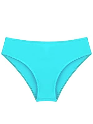 IEFIEL Braguita Bañador para Niña Braguita de Playa Natación Braga de Bikini con Estampado Flores Hawaiano Ropa de Baño Secado Rápido 3-16 Años Verde Claro 9-10 años | Ya disponible en tu tienda friki favorita! En mundofriki.es!