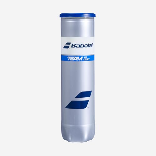 Babolat Team All Court x 4 Bälle für Erwachsene, Unisex, Gelb (Schwarz), Einheitsgröße