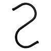 Zwarte S Haken Heavy Duty S Haken Duurzaam S Vormige Opknoping Haken Hangers Multifunctionele Metalen Haken Voor…