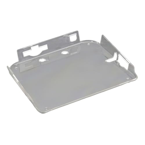 Carcasa transparente para consola 2DS antiarañazos y protecciones de acceso de carga, carcasa protectora