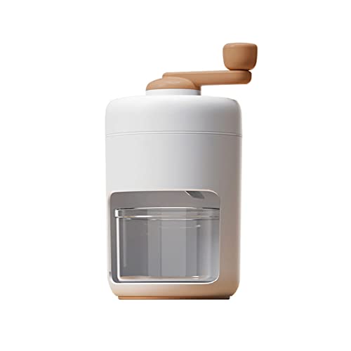 Felenny Compact Portable Hand Crank Ice Shaver Manual Ice Crusher for Snow Cones Slushies