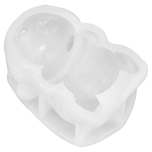 BESPORTBLE Moldes de Silicona para Chocolate y Pasteles Forma de Panda 3d, Reutilizables, Flexibles y Fáciles de Desmoldar, Ideales para Decoración de Tartas y Dulces Caseros
