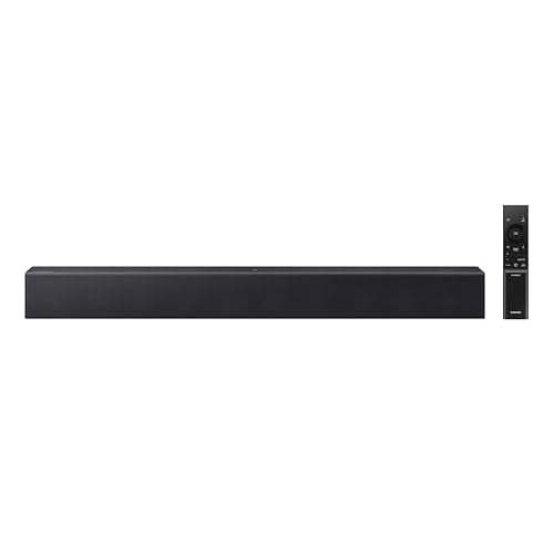 Samsung B-Series Soundbar HW B400F 2.0 ch Soundbar with Built in Subwoofer (2025 Model) One Remote Control, Surround Sound Expansion, Voice Enhance Mode
