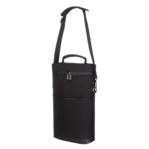 Sac à vin isolé élégant pour offrir et voyager en fête