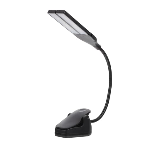 Lampe de table tactile LED noire id&eacute;ale au piano ou pour lire un livre au lit
