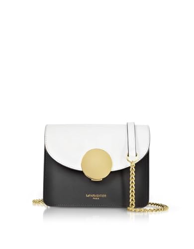 New Ondina Mini Color Block Shoulder Bag, Calf Leather, Gold Hardware, 6.7 x 5.1 x 3 inches