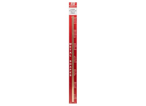 K&S 7/32 in. Dia. x 12 in. L Round Brass Tube 1 pk