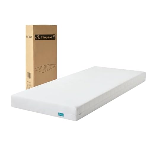 NAPSIE Matratze 90x200 Mittelfest 12cm - Ergonomische 7-Zonen Hochwertige Kaltschaummatratze mit waschbarem Bezug, Atmungsaktiv Schaumstoffmatratze Rollmatratze, Öko-Tex Zertifiziert