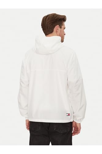 Tommy Jeans Herren Tjm Lw Chicago Jacket Ext Dm0dm20204 Windbreaker-Jacke, White (Ecru), XXL EU – Ansicht 4