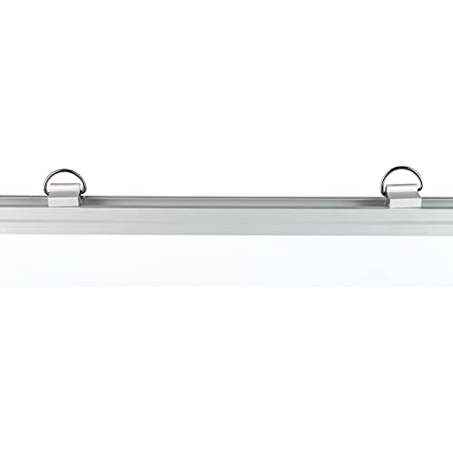 Idena Whiteboard mit Alurahmen, zur Wandmontage geeignet, ideal für Büro und zu Hause (1, Whiteboard + 8 Marker, 30B x 40H cm)