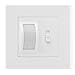Motion Sensor Recessed Wall Lamp Light Bulb Switch for Lighting and Ventilation Control