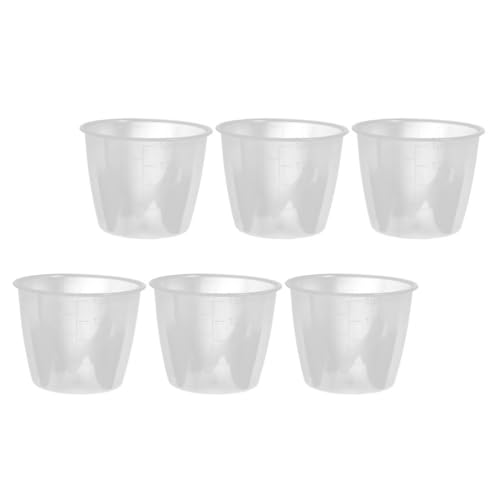 6st Messbecher Für Reiskocher Abmessen Messbecher für Den Reiskocher Kunststoff Mischbecher Einfache Aufbewahrung Präzises Kochen Reis Kocher Küchenwaren