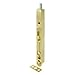 Deltana 7FBZ3 Flush Bolts 7" Flush Bolt, Zinc Polished Brass