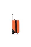 ATX Luggage 40x30x20cm | Ryanair EasyJet Wizz Air | 2 Wheels Under Seat Cabin Suitcase Trolley | Orange | 24 Liters - Image 4
