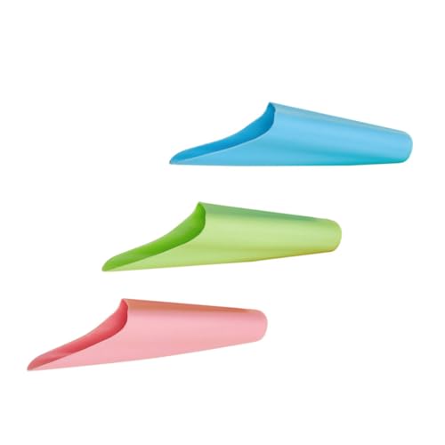 Anneome Set 3 Palette da Giardinaggio in Plastica Ecologica per Semina in Casa Secchiello per Trapianto e Diserbo Accessori Colorati per Piante