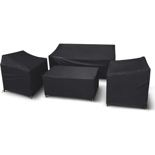 STARTWO Waterproof Outdoor Furniture Cover Set