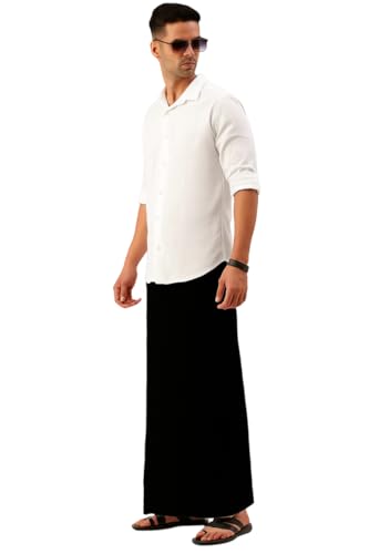 Image of pure cotton lungi for men