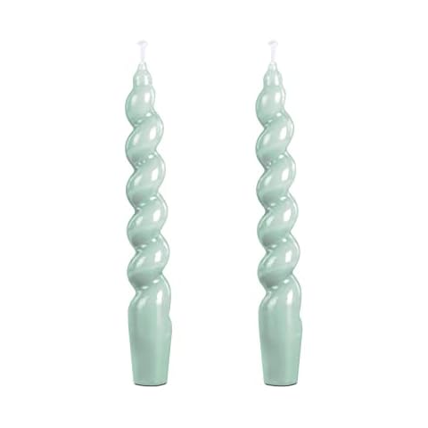 Spiralkerzen, konische Stabkerzen, 19,1 cm Cover