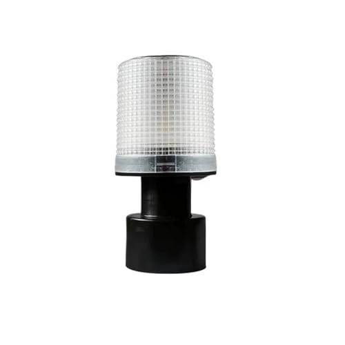 Lumière stroboscopique solaire étanche rouge et bleue avec signal de tour