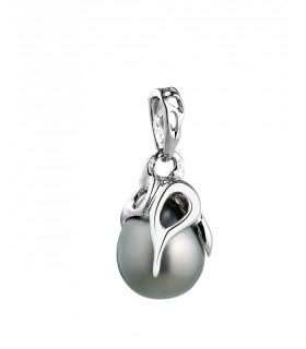 Pendentif Perle de Tahiti TINO argent 925 véritable joyau