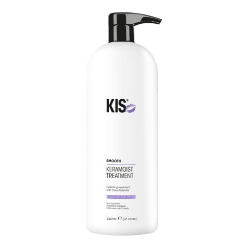 KIS KeraMoist Treatment - Haarkur - 1000 ML - Tierfreundlich & Nachhaltig - Keratin Infusion System - behandeltes & trockenes Haar