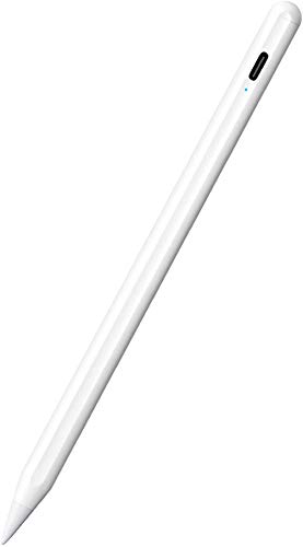 HengYu iPad専用ペン iPadペン タッチペン iPad ペンシル 極細 POM製ペン先 1.4mmペン先 高感度 USB充電式 iPad/iPhone/Android対応 替えペン先 2021進化版 日本語説明書付き