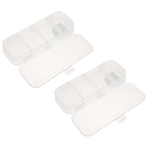 Cabilock 2 Stuks Plastic Potlood Doos Grote Capaciteit Potlood Dozen Plastic Dozen Met Snap- Strakke Deksel Kantoorbenodigdheden Organizer Box Clear