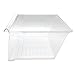 Upgraded Lifetime Appliance W10178772 Crisper Bin (Upper) Compatible with Whirlpool Refrigerator - WPW10178772