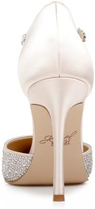 Jewel Badgley Mischka Womens Jailene Ankle Strap Stiletto - Image 9