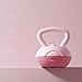 Menolana Water Filled Kettlebell Strength Training Squats Sports Lift HIPS Ergonomic Glute Training Tool Yoga Kettlebell, Pink