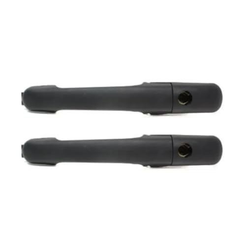 KarParts360 For Dodge Sprinter 2500/3500 2003 2004 2005 2006 Exterior Door Handles Front, Driver and Passenger Side | Pair | Black | With Key Hole | Replacement For CH1310140 | 5124094AA, 05124094AA -  CLX-M0-USA-SET-REPD462504-2-CL360A70