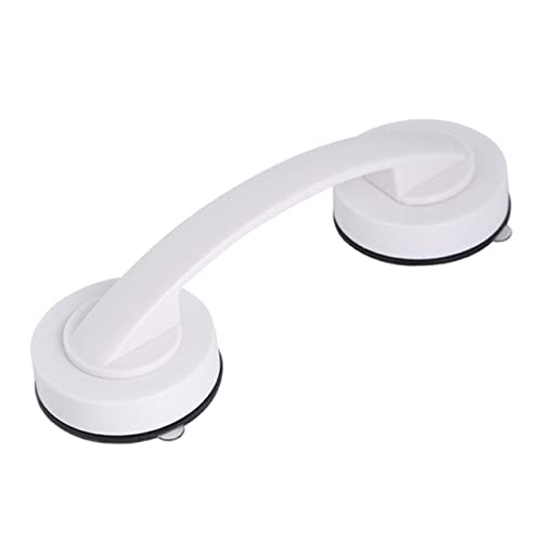 HAPINARY Bath Flat Grab Bars Suction Cup Shower Grab Bars Sturdy Support Handles for Shower