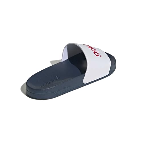 Image of adidas Mens Adilette Shower Arsenal Slides Casual Sandals Casual - Red