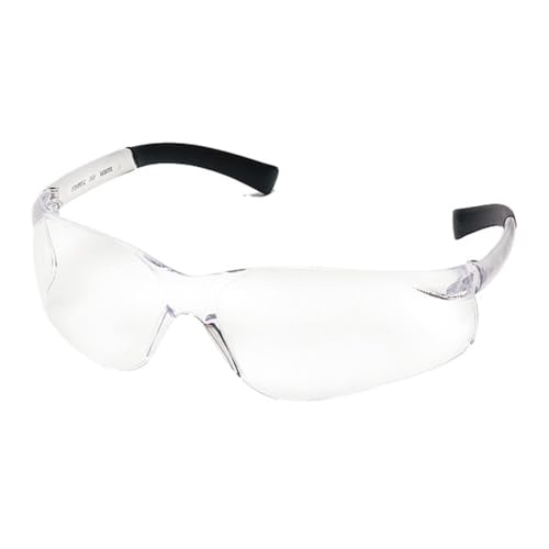 Pyramex Ztek(R), Safety Glasses, Anti-Fog & Anti-Scratch, Clear Lens, Clear Frame, Frameless Pack of 12 Pack of 12