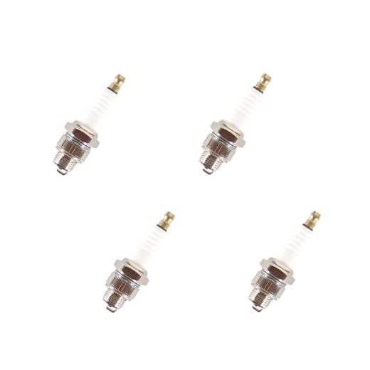 4-Pack Spark Plugs for Troy-Bilt Pressure Washer