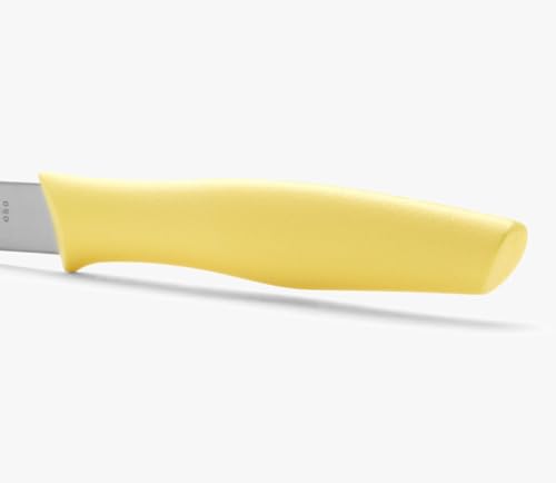 Miniatura 5 de Arcos Serie Nova - Cuchillo Mondador - Hoja De Acero Inoxidable De 100 Mm - Mango De Polipropileno Color Limon