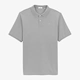 Serge Blanco Polo Manches Courtes Maille piquée en Coton Lucas Gris chiné   Mode garçon
