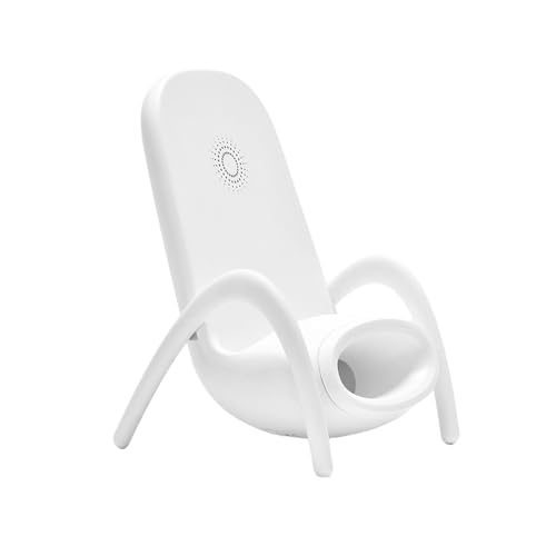 Mini chargeur de chaise portable sans fil M blanc