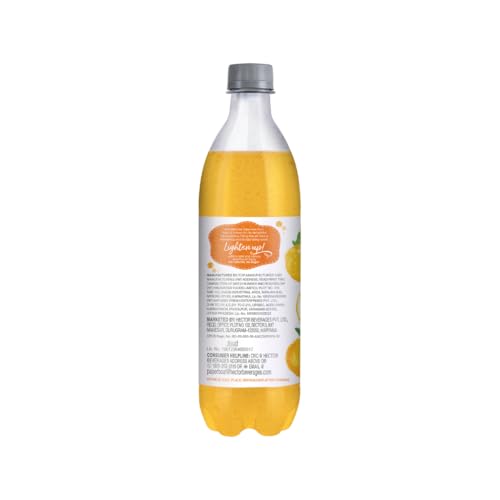 Image of Paper Boat Zero Yuzu Orange Sparkling Water, Pack of 8, 600ml Each | Zero Sugar, Zero Calories | Sugar Free| Flavoured Carbonated Water | No Aspartame