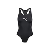 PUMA Women’s Damen Badeanzug Racerback, Schwarz, XS, 907681