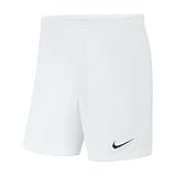 Nike Damen W Nk Df Park Iii Nb K Fußballshorts, Weiß / Schwarz, S EU