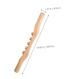 HOMOCONO Drewniany Stik Do Masażu Ciała Wielofunkcyjny Masażer Do Akupunktury Ergonomiczny Wygodny Użyciu Idealny