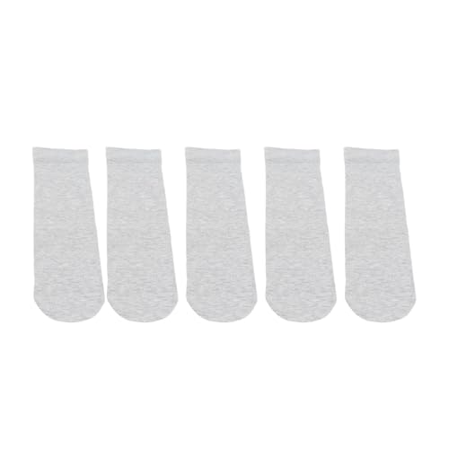 Yulatik 5pcs Prosthetic Limb Socks Soft Elastic Thickened Cotton Breathable Protective Stump Socks
